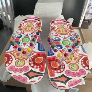 Christian Louboutin Spike Donna Flip